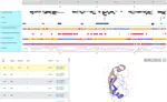 Visualization Component for Protein Properties